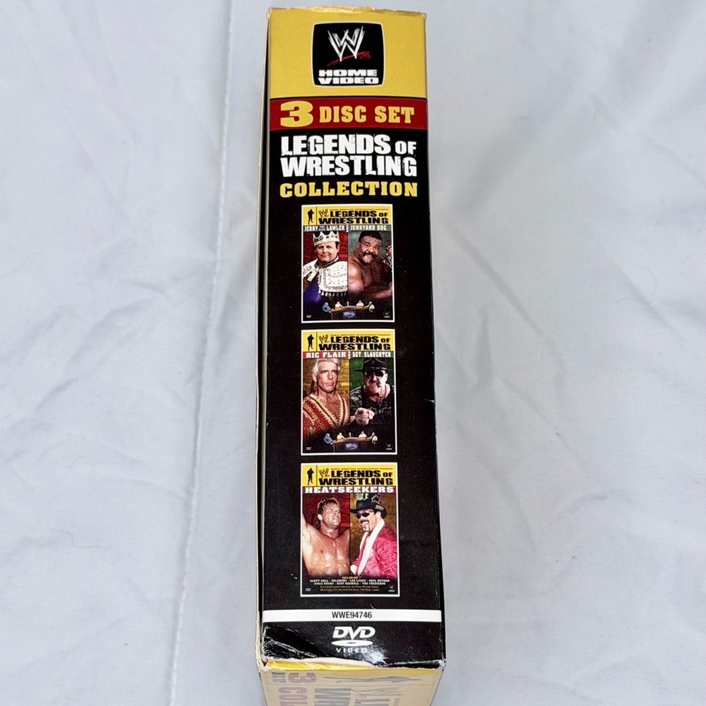 WWE Legends of Wrestling Collection 3-Disc DVD Set Slipcover Case - Picture 2 of 10